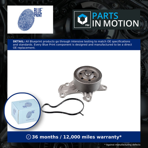 Water pump adt391117 blue - pump,