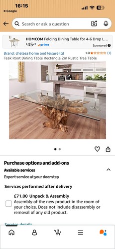 Dining table 6 chairs - dining,