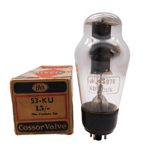 COSSOR KB/K U54 53KU CV378 Fat Shape Valve Tube Used Tested Boxed (V19)