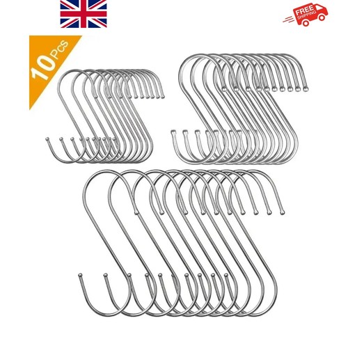 Hanging hooks 10pcs s shaped - -,