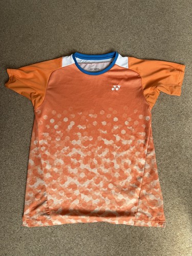 Yonex badminton shirt - yonex, orange