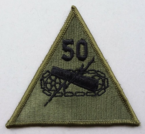 Army patch 50th armored - patch,