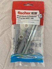 Fischer WST140 Wash Basin & Pedestal Fixing Set (M10 x 140)