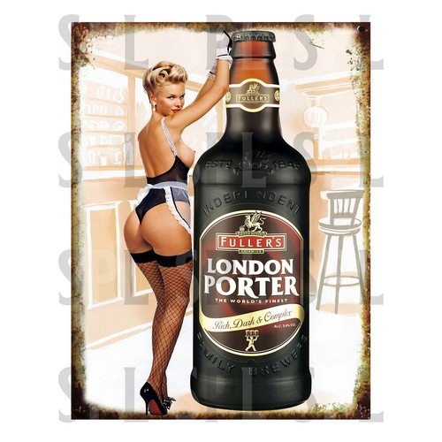 London porter bottle pin - porter,