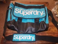 Superdry blacklabel Blue Messenger, laptop bag! 