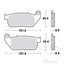 TRW Sintered front brake pads