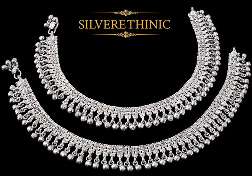 Fine silver indian - , with