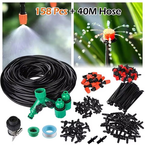158pcs 40m garden - diy, drip