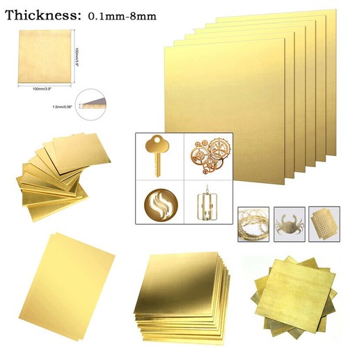 Brass sheet thickness - brass,