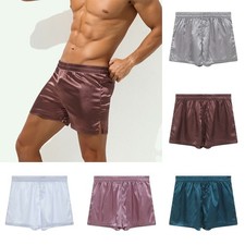 Shiny Satin Underwear Shorts