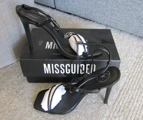 New missguided black strappy - missguided,