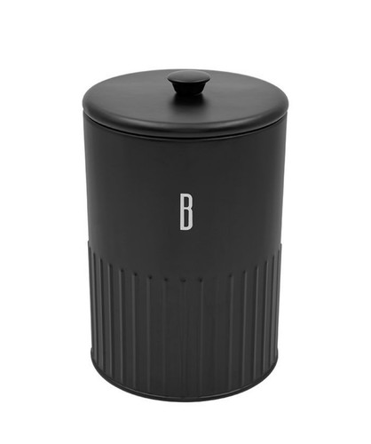Biscuit barrel storage jar - jar, tin