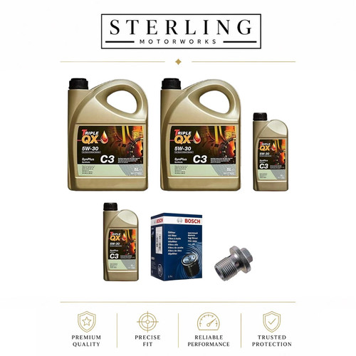 Engine oil service kit - oil,