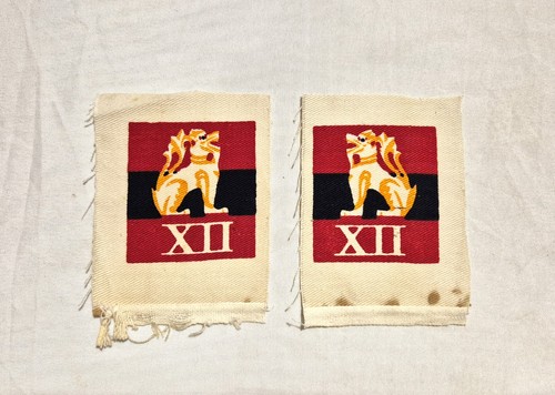 Original ww2 british army - british, xii
