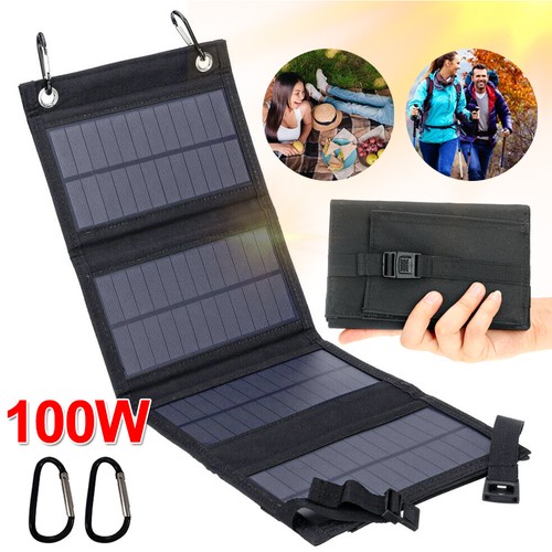 Foldable 100w solar panel - 100w,