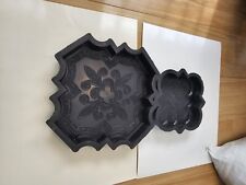 concrete flowers paving moulds 