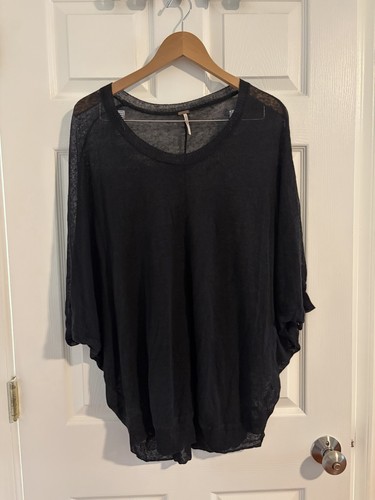 Free people black sheer - black,