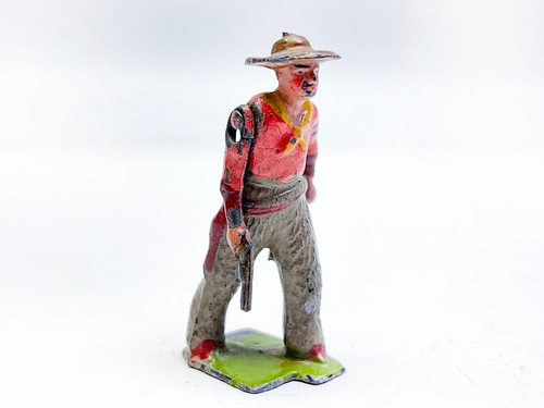 Vintage britains lead cowboy - britains,