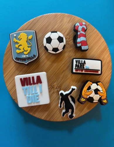 Football clog charms - football,