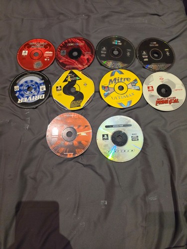 Various ps1 games disc - ps1, only