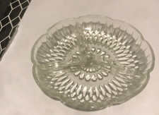 Vintage Glass Lotus Flower