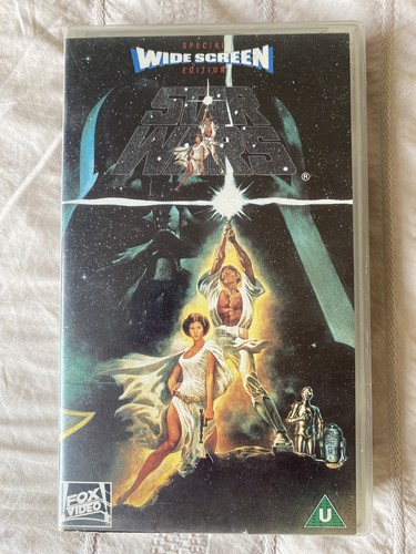 Star wars vhs - wars, (1977)