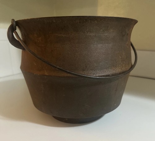 Antique cast iron pot - antique,