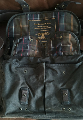 Barbour brompton waxed - barbour, x