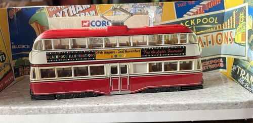Corgi blackpool balloon tram - blackpool,