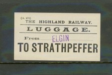 HIGHLAND RAILWAY (HR) Luggage