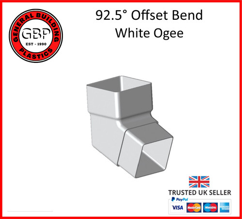 Ogee white gutter 135mm - ogee,