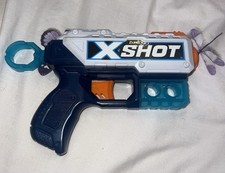 XShot Zuru Hand Gun pistol Toy NERF Compatible Powerful pull Back + Shoot Clicks