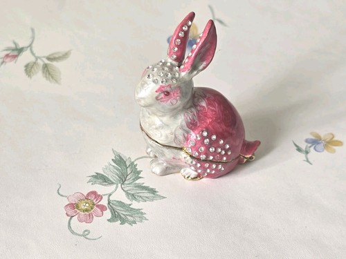 Rabbit small jewelery trinket - small,