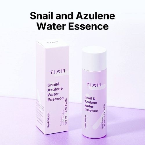 Tiam snail and azulene water - and,