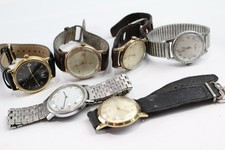 Mens Vintage Mechanical Watches Avia Timex SPARES/REPAIRS x 6