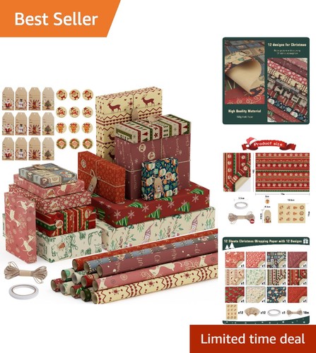 Luxury christmas wrapping - luxury,