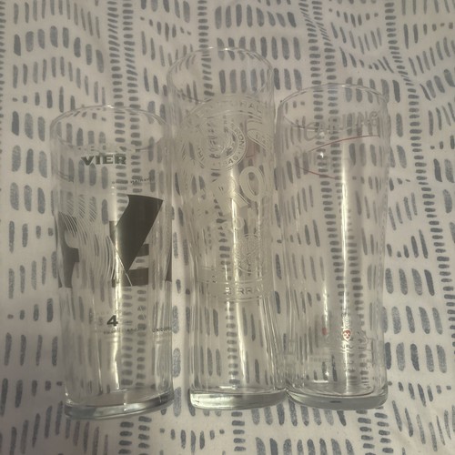 Pint glasses carling - pint, x3