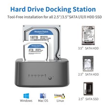 Dual Bay USB 3.0 External Hard
