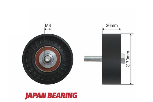 Pulley roller belt tensioner - pulley,