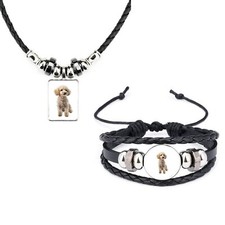 Set Of 2 Miniature Poodle