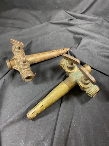 Twin feed spout beer tap - twin, solid