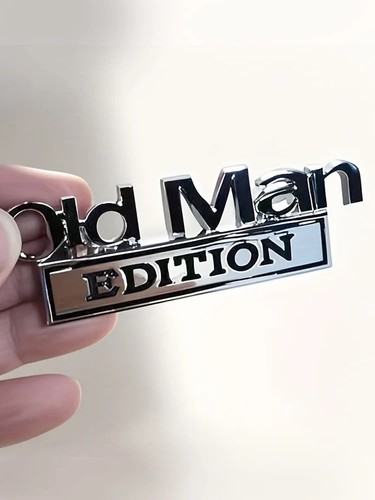 Old man edition chrome car - chrome,