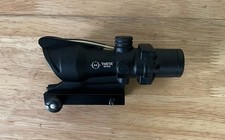 Airsoft ACOG 4x32C Green Fiber Theta Optics scope *Has issue