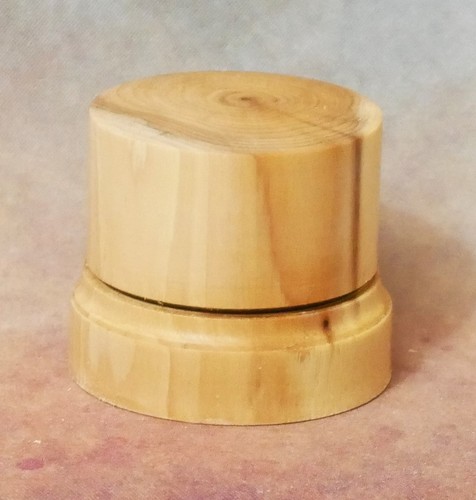 Yew wood round - yew,