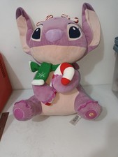 Disney At Primark Large Light Up Lilo And Stitch Angel Soft Toy Rare Christmas