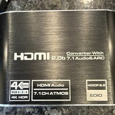 4K HDMI Audio Extractor ARC