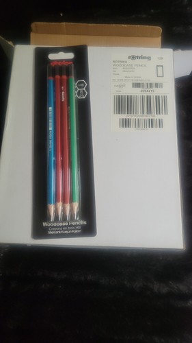 96x rotring pencils woodcase - 96x,