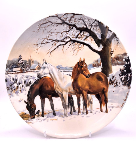 Spode christmas eve plate - christmas,