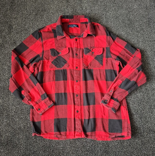 Mantaray men red - red/black, check