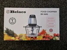 Food Processor 2L Blender Mixer Chopper Meat Glass Bowl bb-360G Belaco